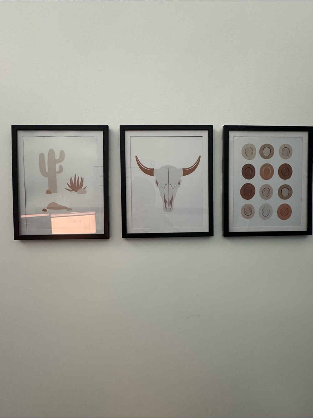 Neutral Desert Trio Wall Art Set - Beige and Brown Prints